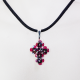 Small Cross - Trisha-Black Suedine - 2